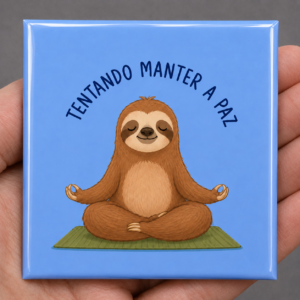 Ímã tentando manter a paz