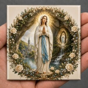 Ímã Nossa Senhora de Lourdes