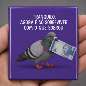 Ímã viver com o que sobrou